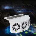 Rechargeable  Solar Car Window Ventilation cooler