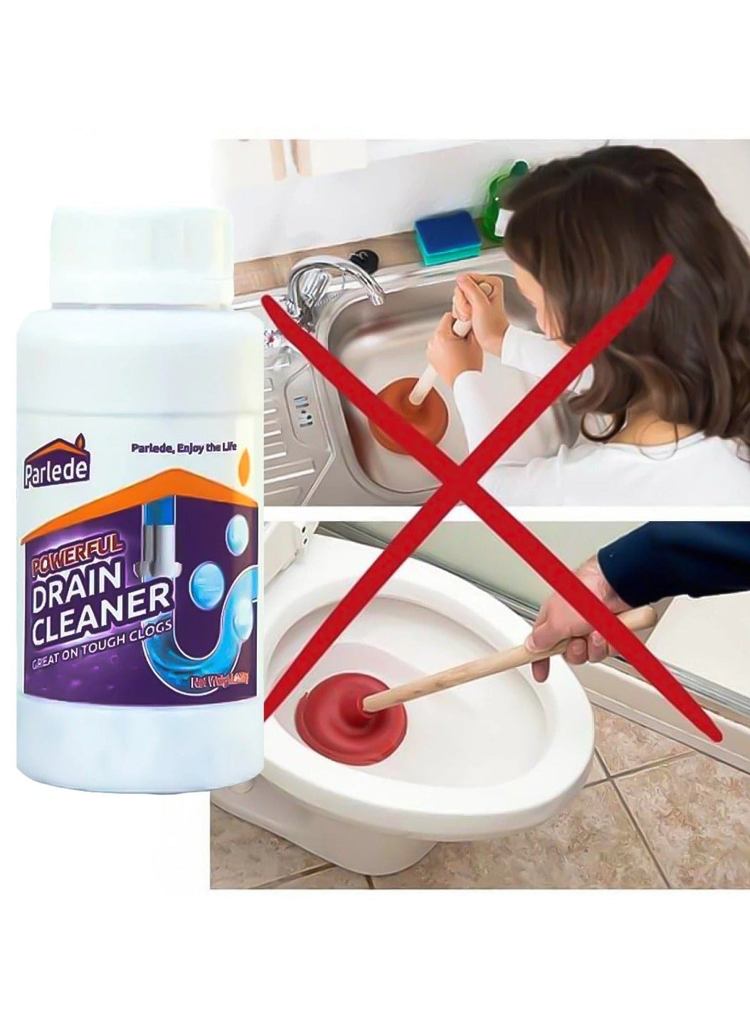 Parlede Powerful Drain Cleaner